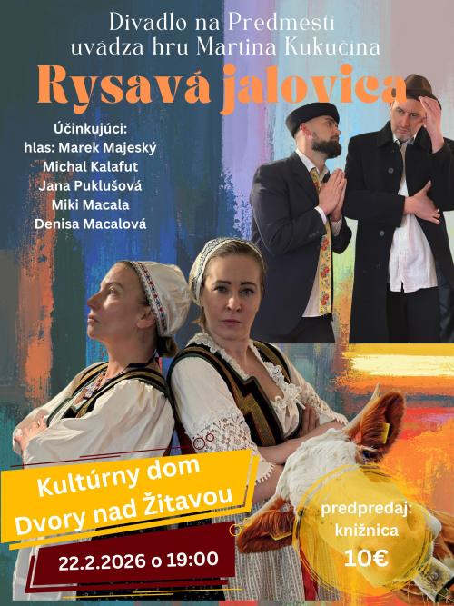 Rysavá jalovica - divadelné predstavenie